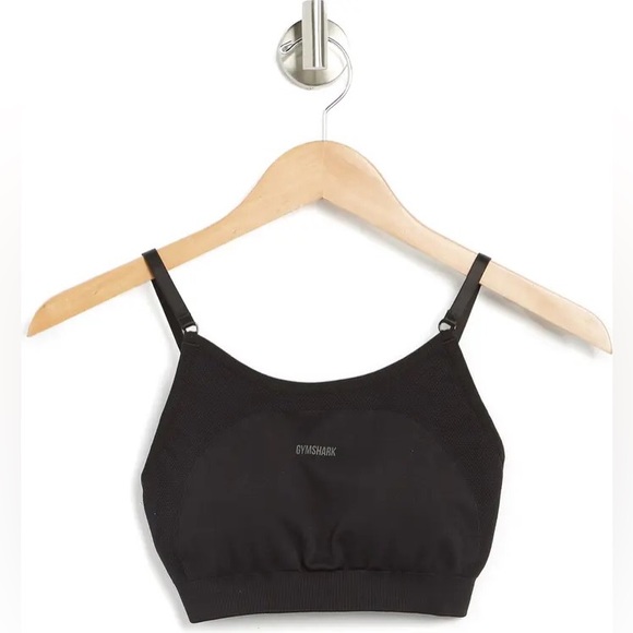 Gymshark Flex Strappy Sports Bra in Black - Picture 6 of 12